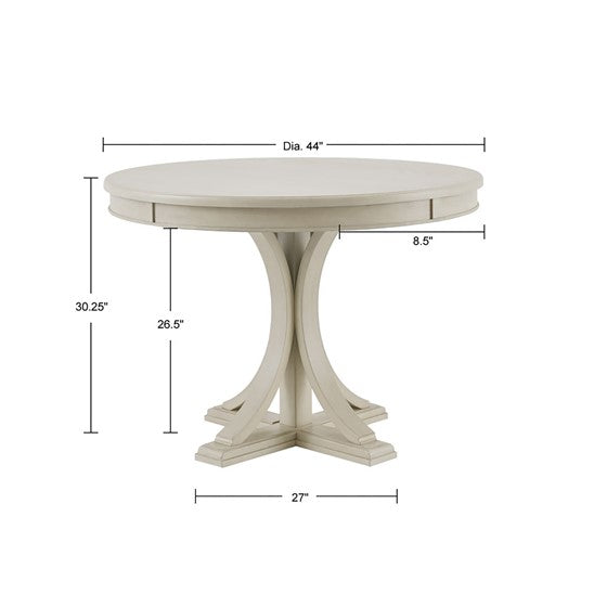 Helena Round Dining Table - Antique Cream